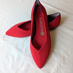 Rothy's The Point Red Women's Flats